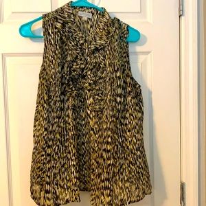 Sleeveless dress top